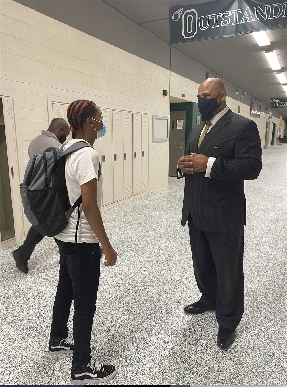 Principal Ohan & Student Principal Ohan & Student
